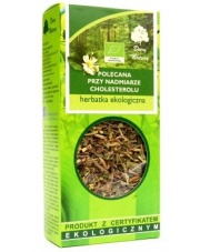 Herbatka ekologiczna Polecana przy nadmiarze cholesterolu