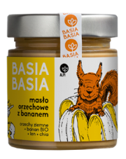 Basia Basia Masło orzechowe z bananem