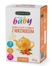 HerbiBaby Herbatka dla dzieci i niemowląt Z ROKITNIKIEM