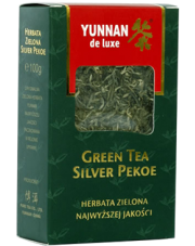 Yunnan de luxe herbata zielona liściasta Silver Pekoe
